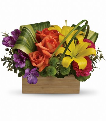 Teleflora's Shades Of Brilliance Bouquet